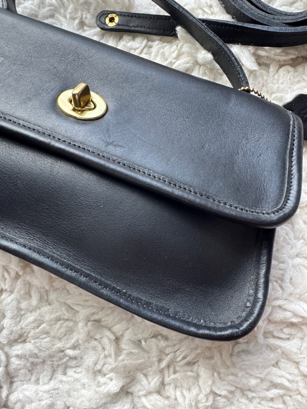Vintage Coach Geometric Clutch - Picture 3 of 8